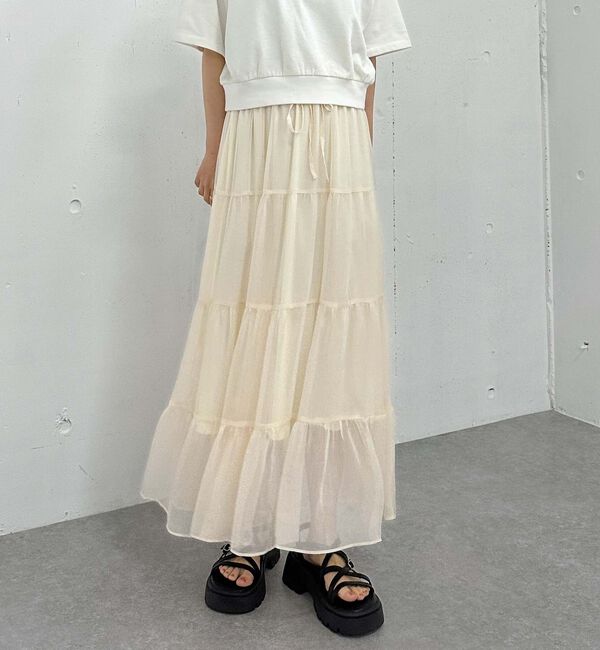 archives「楊柳ティアードスカート」|スカート|
