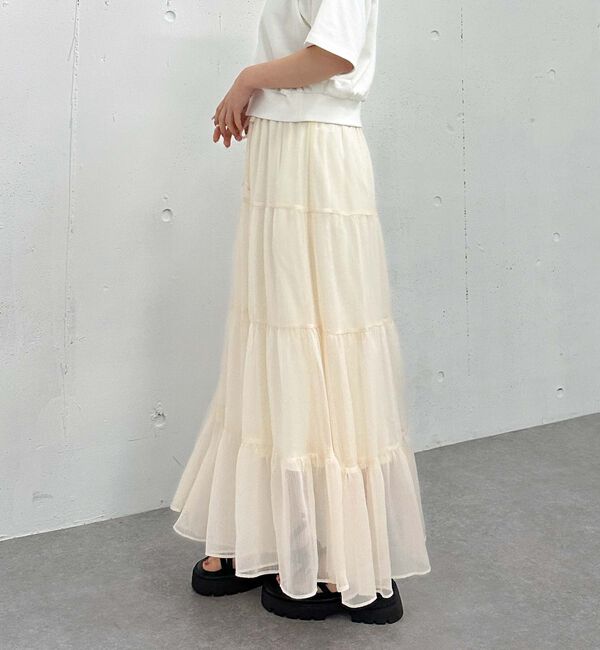 archives「楊柳ティアードスカート」|スカート|
