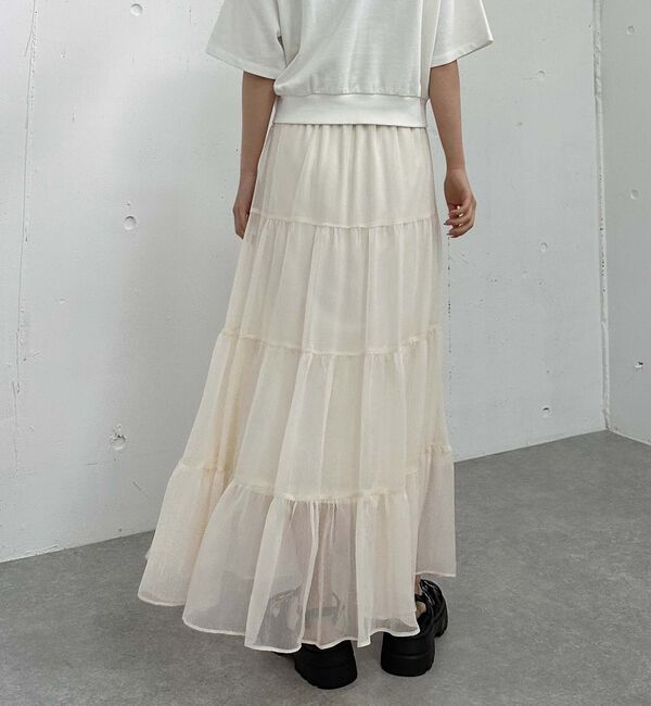 archives「楊柳ティアードスカート」|スカート|