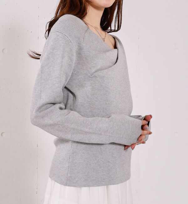 archives「タックドレープニットプルオーバー」|ニット・セーター|