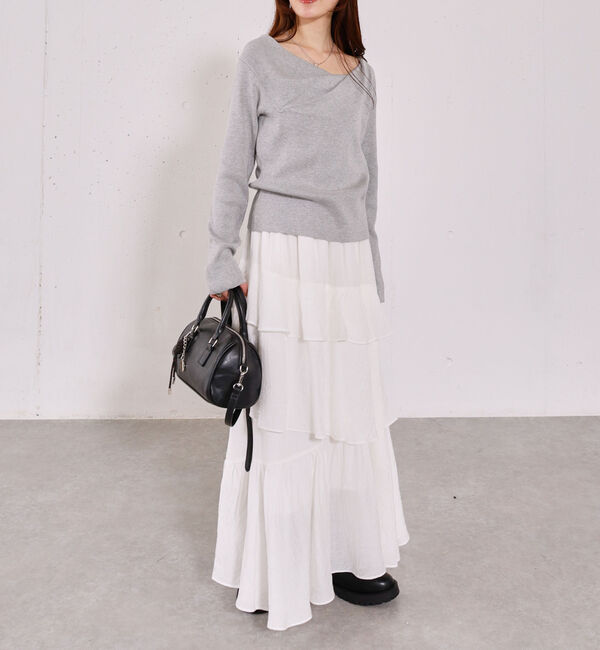 archives「タックドレープニットプルオーバー」|ニット・セーター|