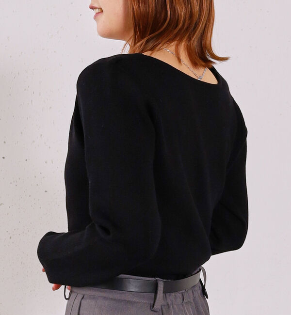 archives「タックドレープニットプルオーバー」|ニット・セーター|