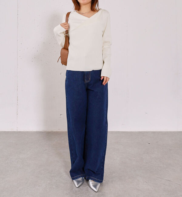 archives「タックドレープニットプルオーバー」|ニット・セーター|