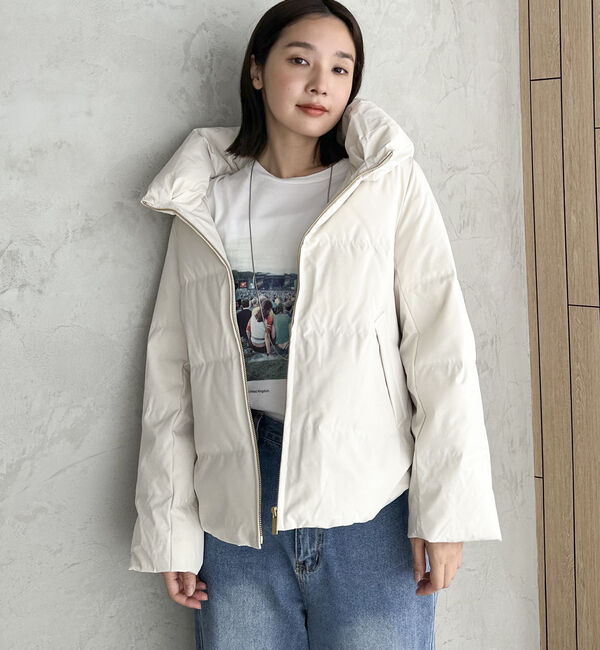 Doux archives「シームレスボリュームカラーダウン」|ダウン|IVORY