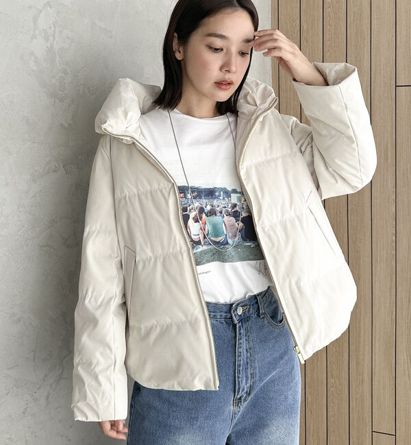 Doux archives「シームレスボリュームカラーダウン」|ダウン|