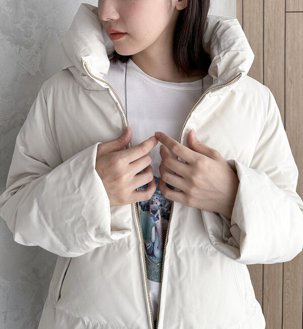 Doux archives「シームレスボリュームカラーダウン」|ダウン|