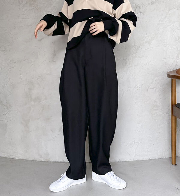 Doux archives「ワンタックカーブパンツ」|チノ|