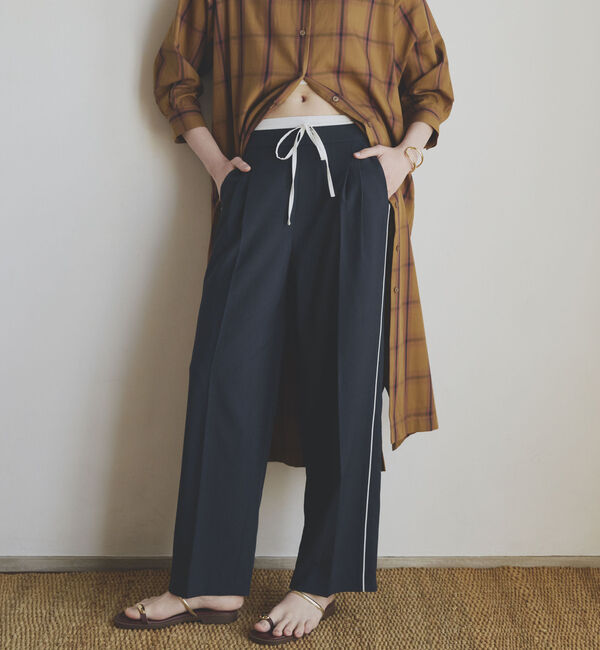Doux archives「Ｗウエストサイドラインパンツ」|チノ|