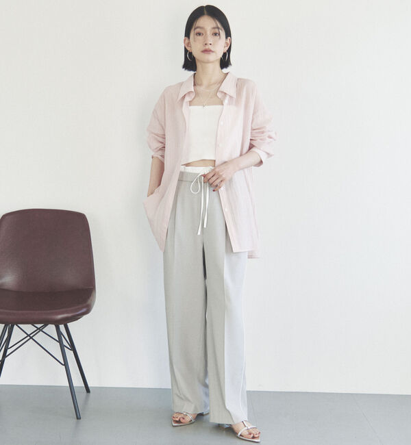 Doux archives「Ｗウエストサイドラインパンツ」|チノ|