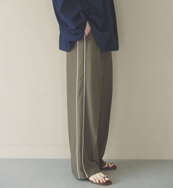 Doux archives「Ｗウエストサイドラインパンツ」|チノ|