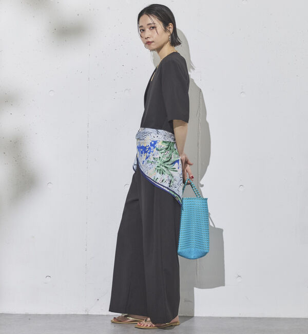 Doux archives「ドライジョーゼットサロペット」|ワンピース|