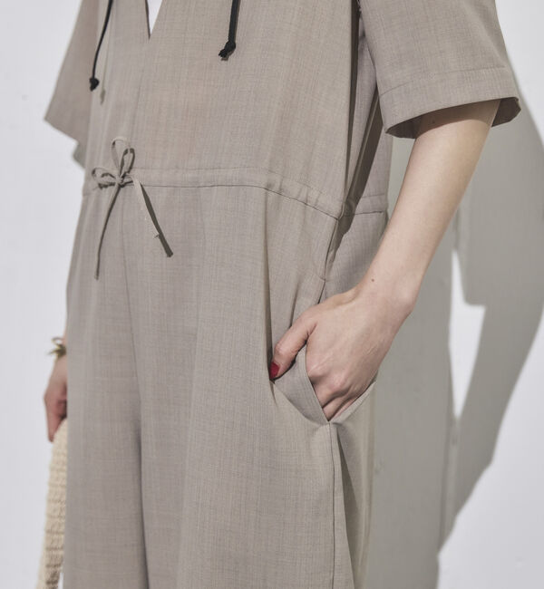 Doux archives「ドライジョーゼットサロペット」|ワンピース|