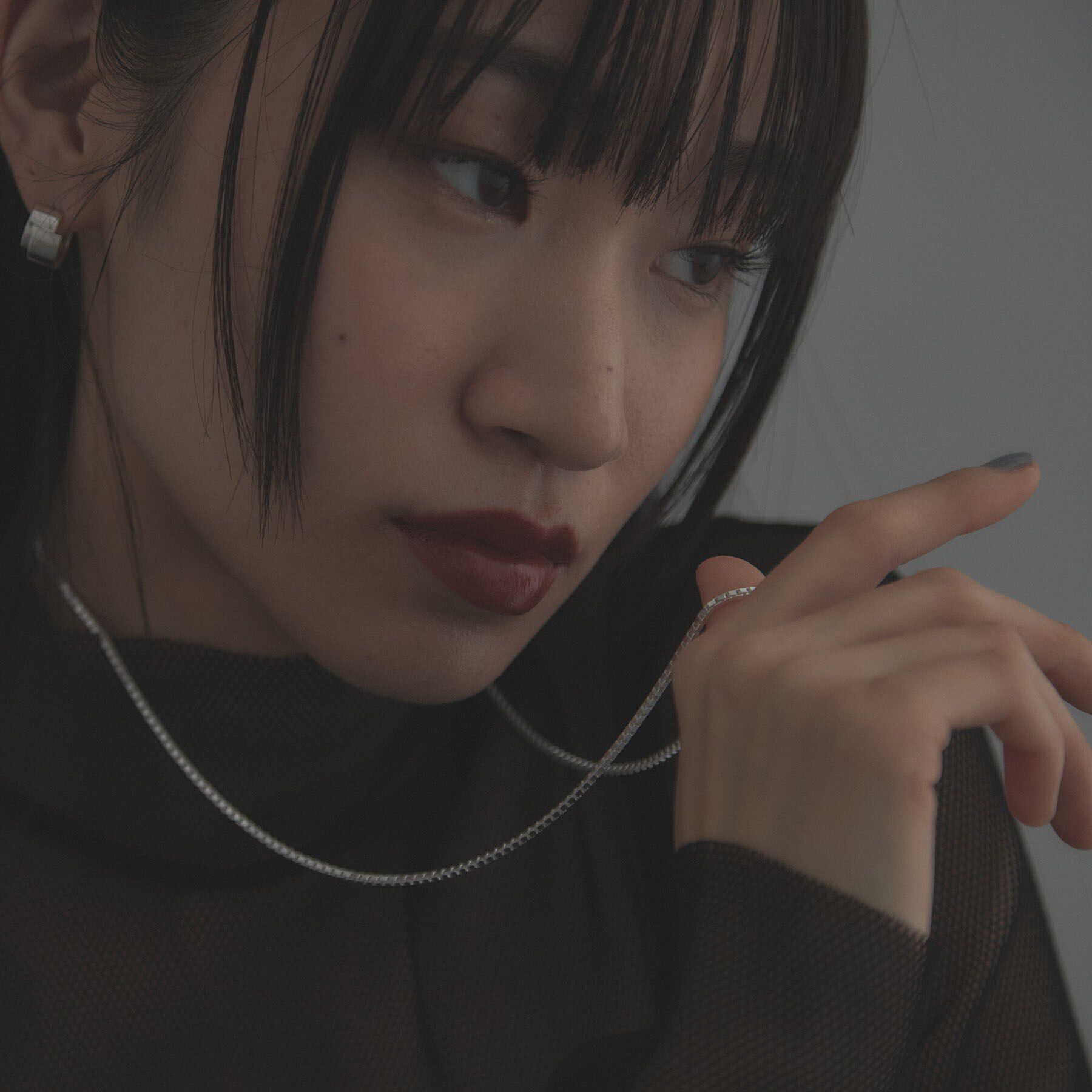 COCOSHNIK ONKITSCH「シルバー デザインチェーン ベネチアンネックレスM（55cm）」|ネックレス|