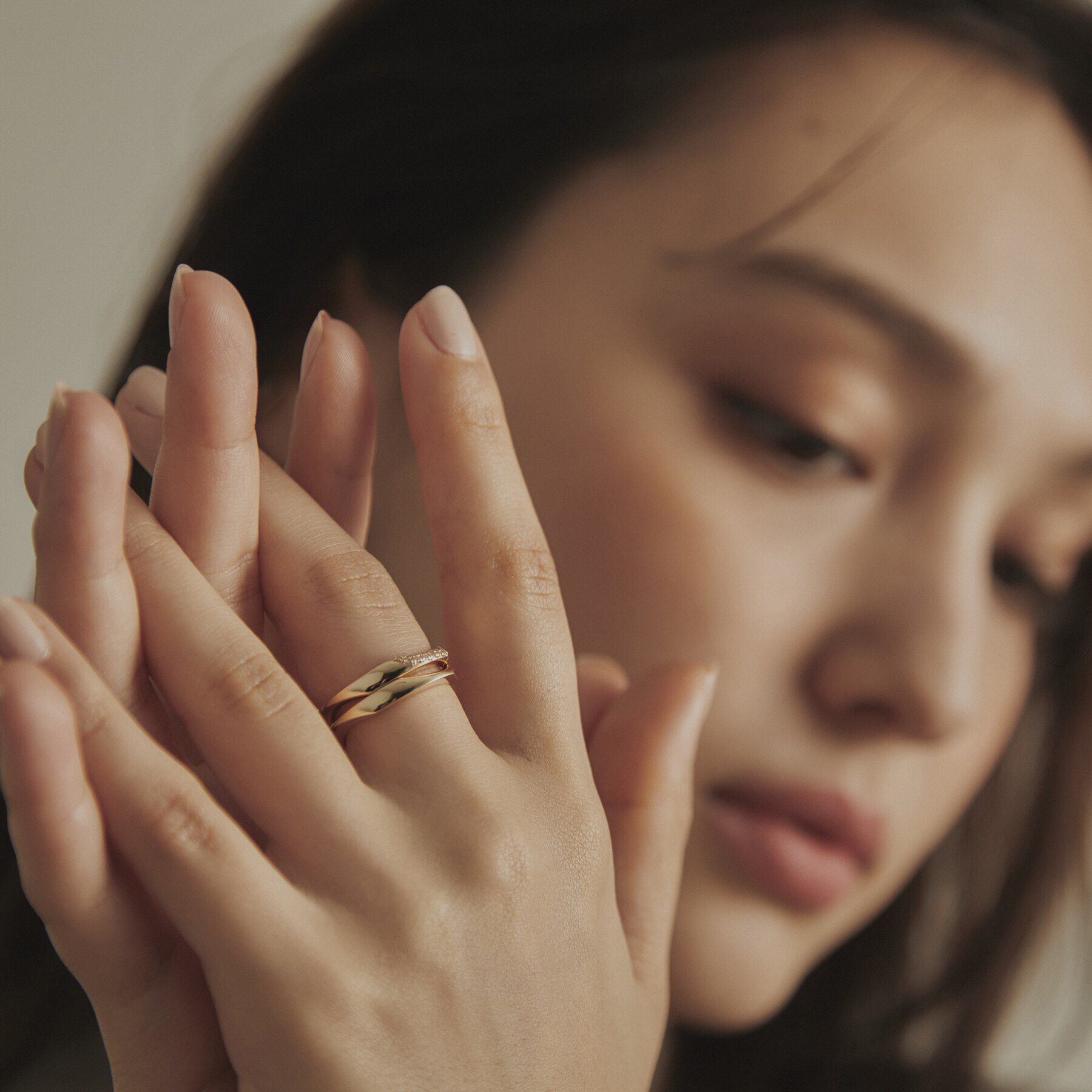 COCOSHNIK「K10キヘイモチーフ リング」|リング|