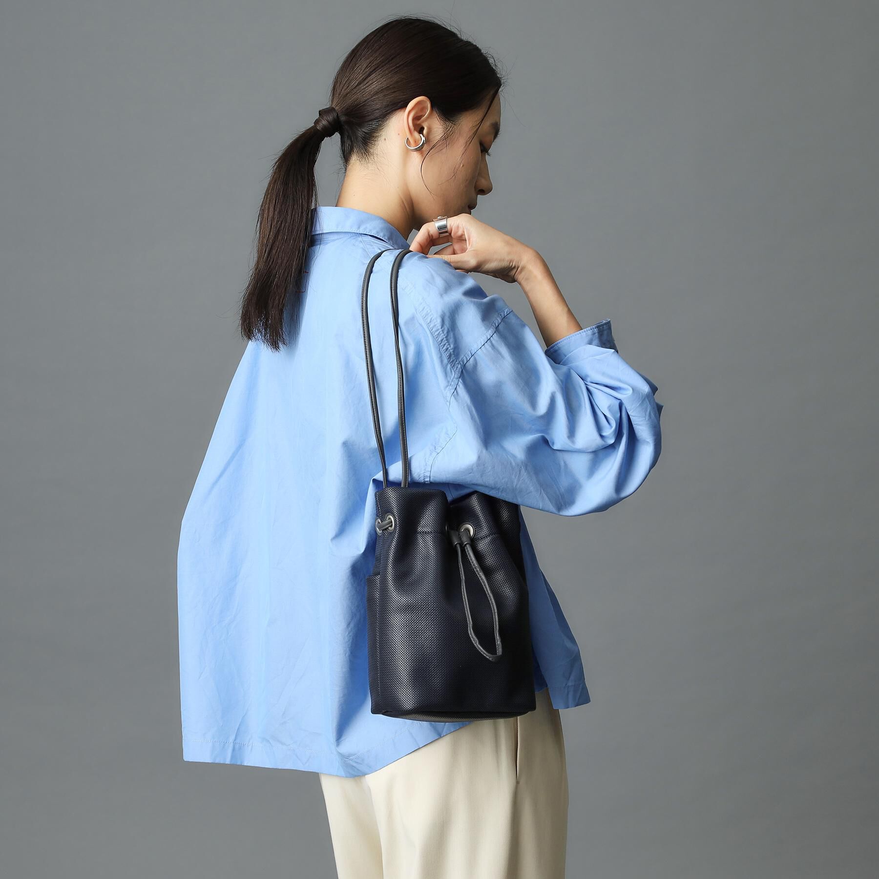 HIROKO HAYASHI「MAMELI（マメリ）巾着バッグ」|ショルダー・メッセンジャー|