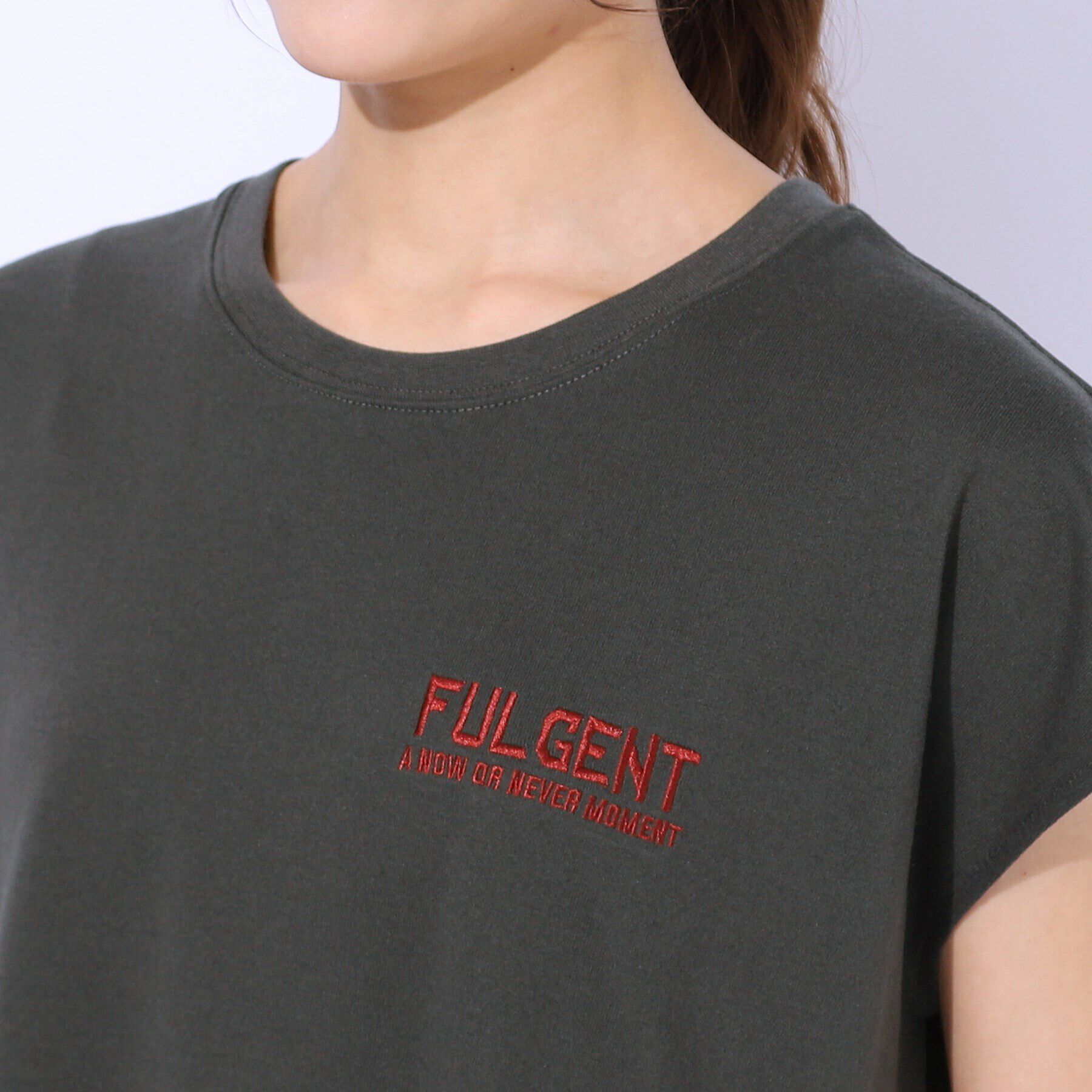 SHOO･LA･RUE「【洗える】後ろ姿もサマになる バックプリントロングワンピース」|ワンピース|