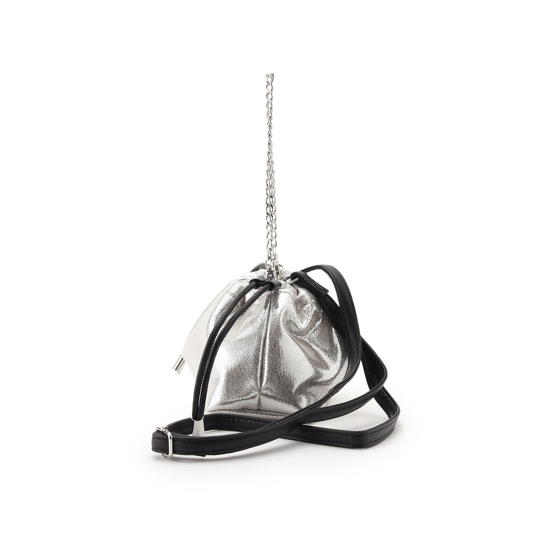 SHOO･LA･RUE「【スパンコール／シャイニー】アソート巾着ショルダーバッグ」|ショルダー・メッセンジャー|