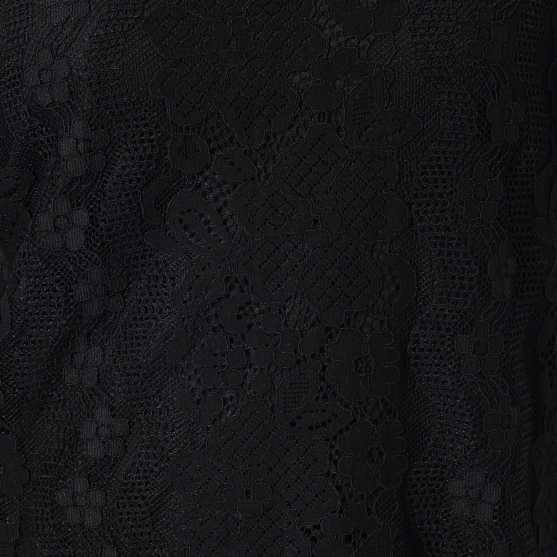 SHOO･LA･RUE「【無理せずキレイ】ブラウス見え お袖フリルレーストップス」|Tシャツ・カットソー|