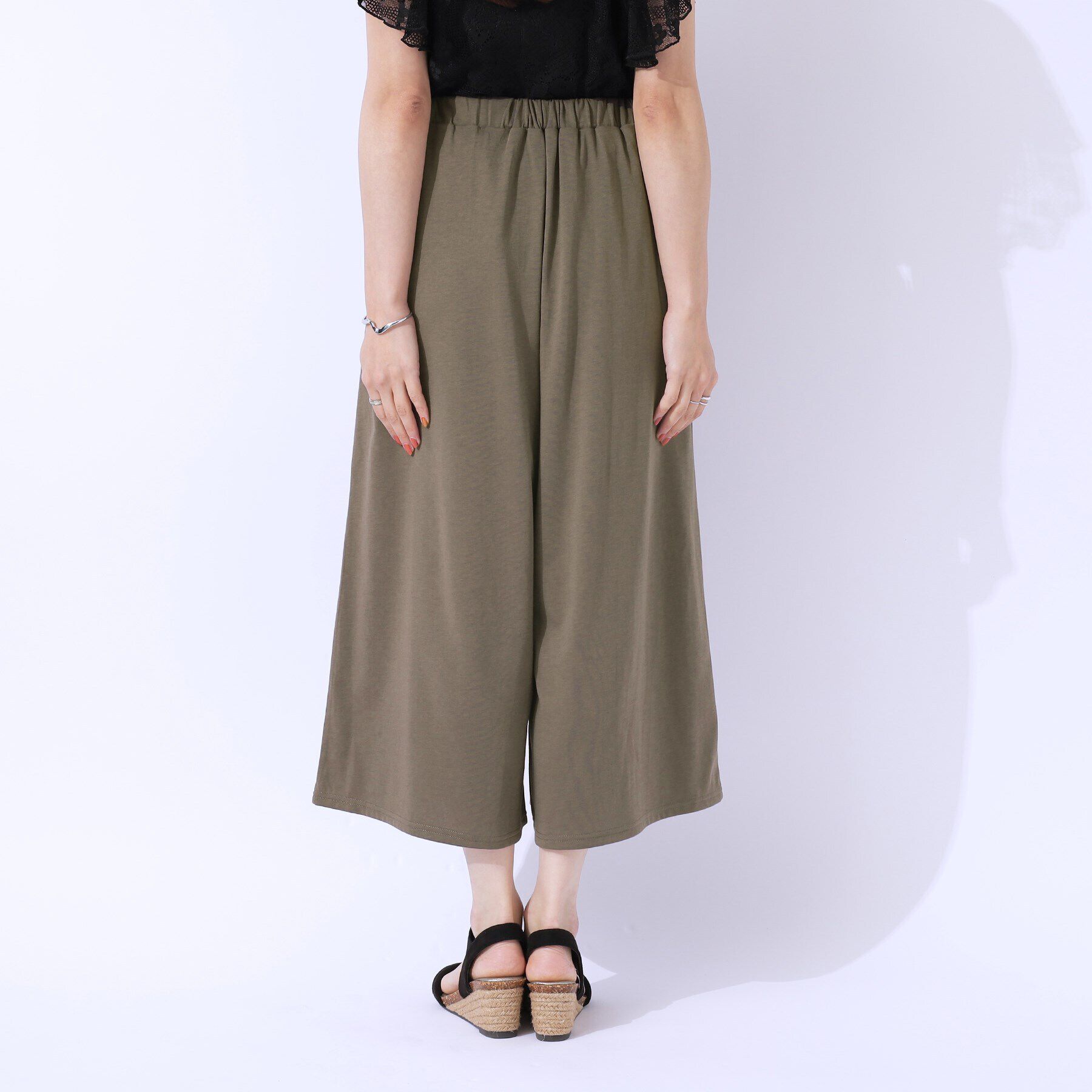 SHOO･LA･RUE「【洗える/セットアップ可】休日のリラックスコーデに やわらかワイドパンツ」|その他|