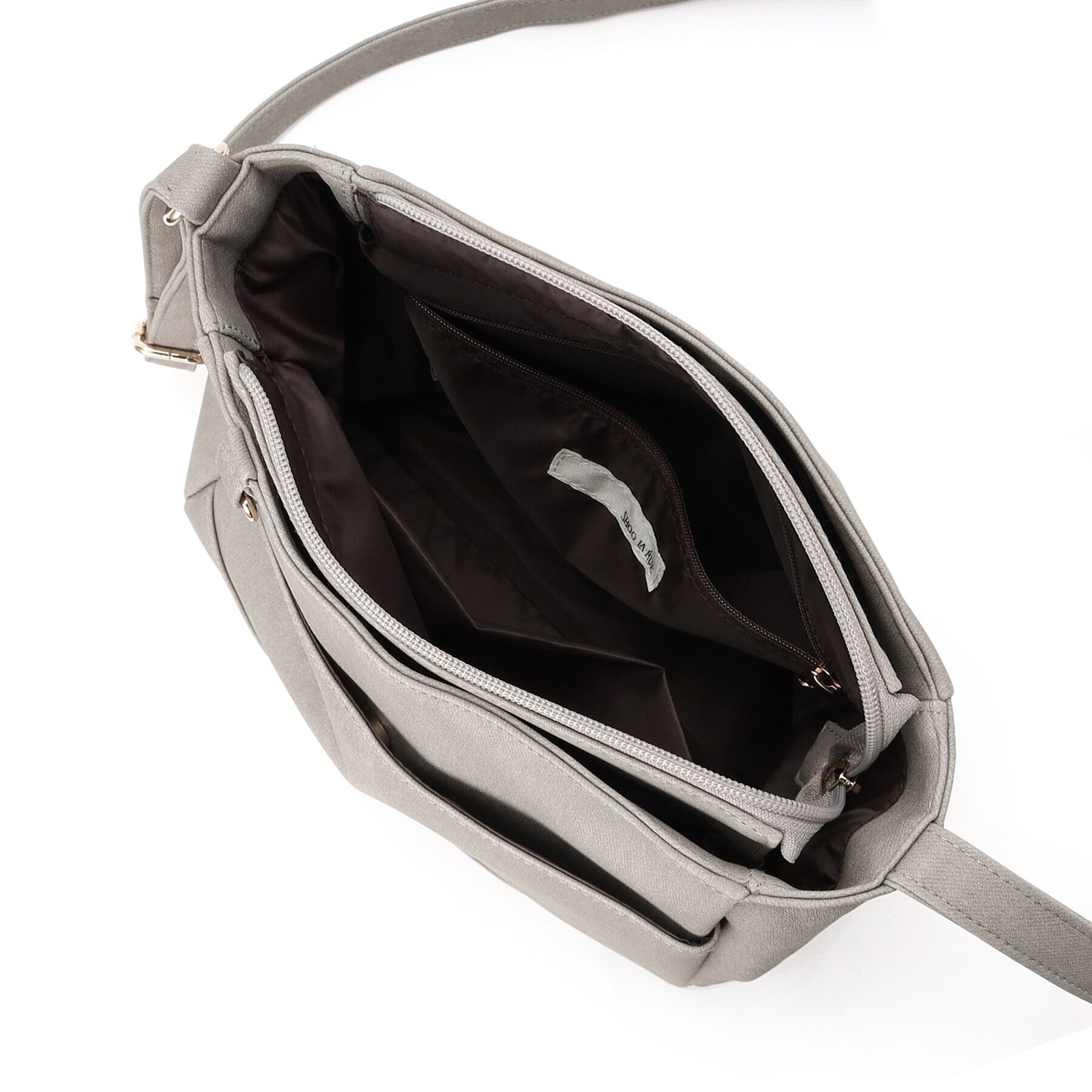 SHOO･LA･RUE「あおりポケットショルダーバッグ」|ショルダー・メッセンジャー|