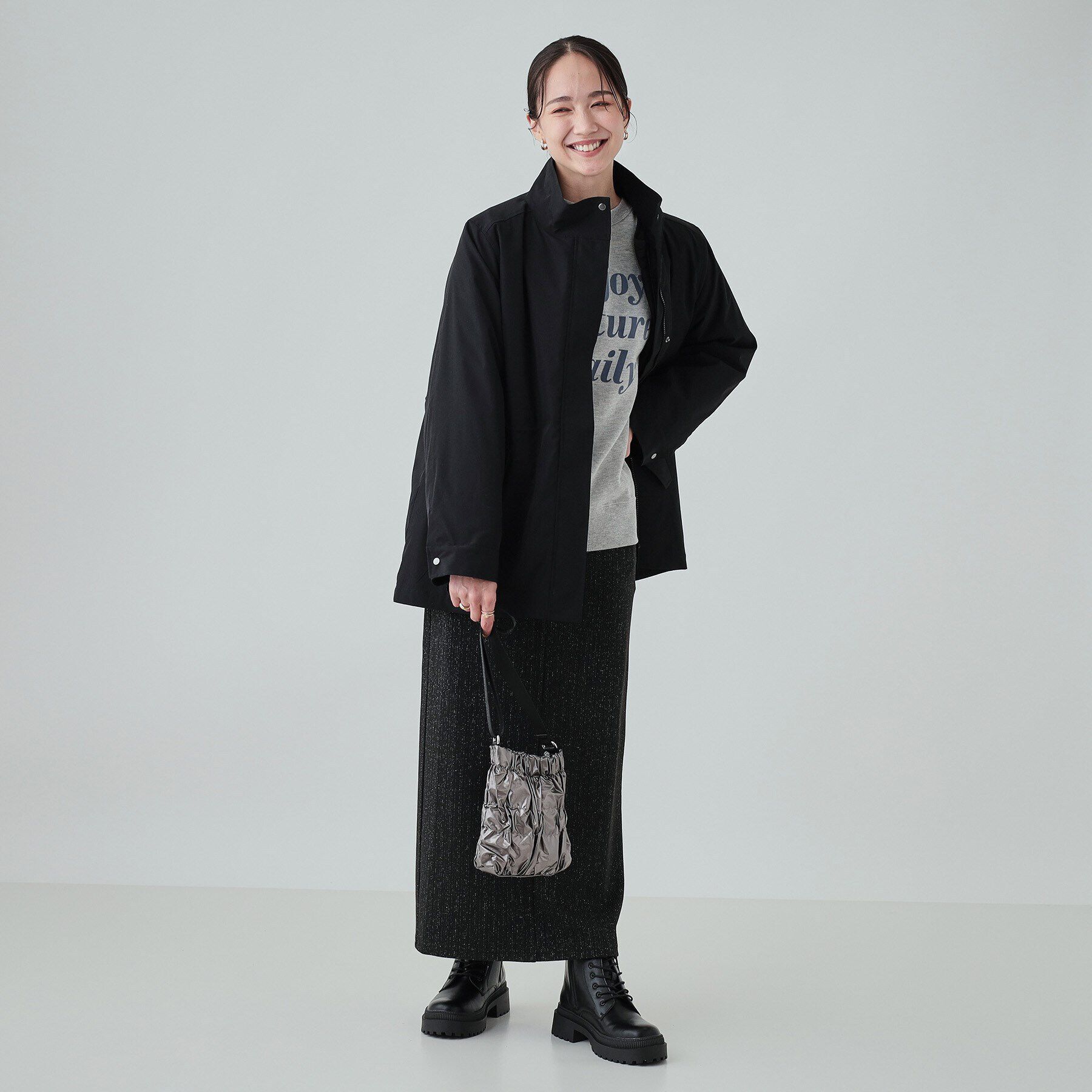 SHOO･LA･RUE「コーデのアクセントに ギャザーミニショルダーバッグ」|ショルダー・メッセンジャー|