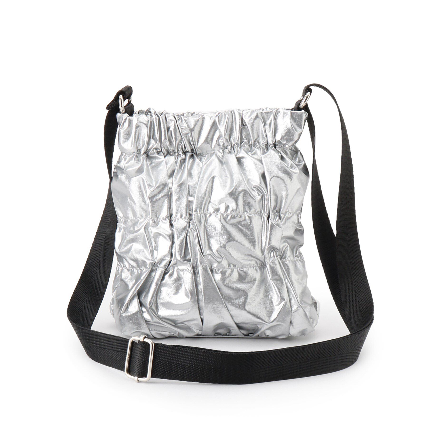 SHOO･LA･RUE「コーデのアクセントに ギャザーミニショルダーバッグ」|ショルダー・メッセンジャー|