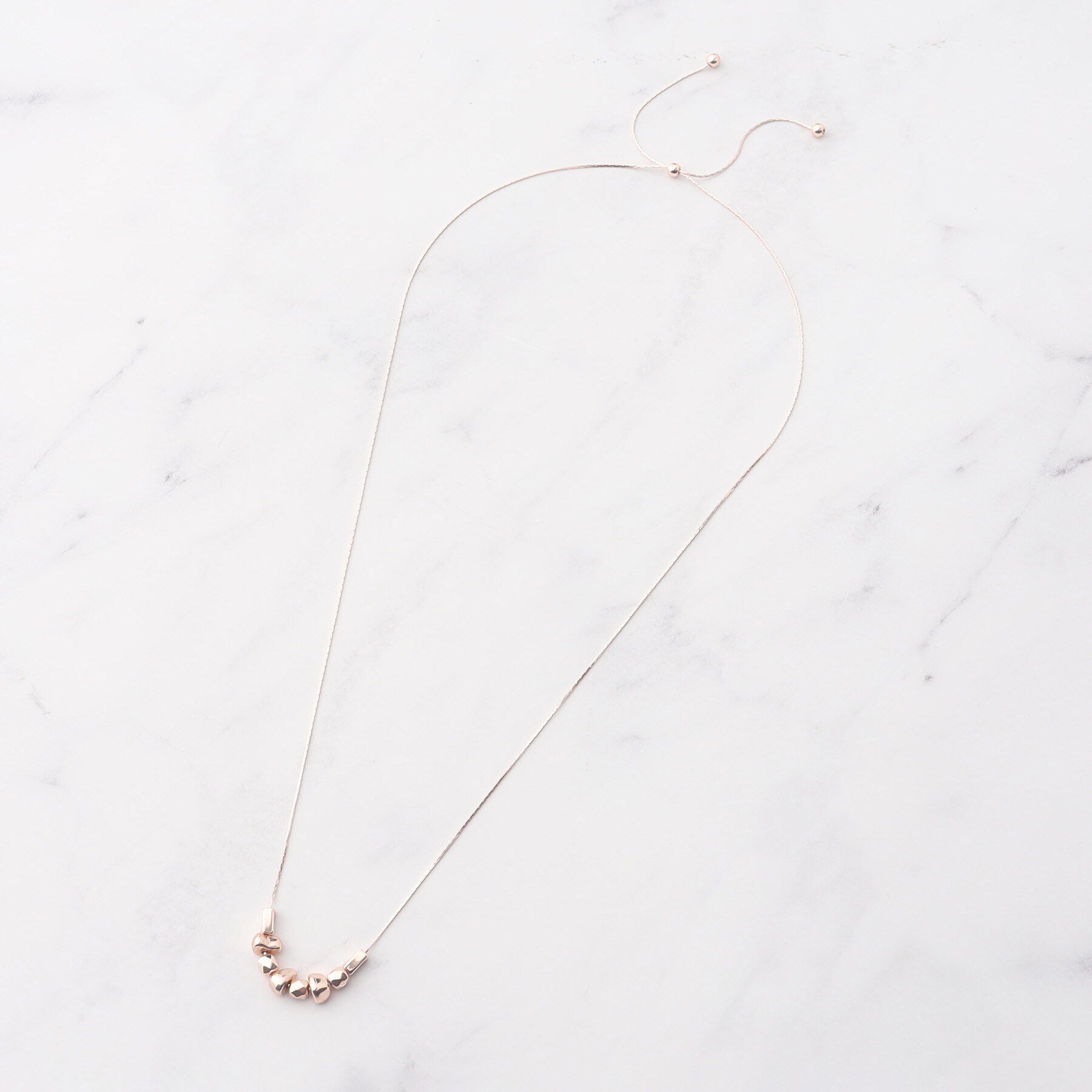 SHOO･LA･RUE「メッキスライダーネックレス」|ネックレス|