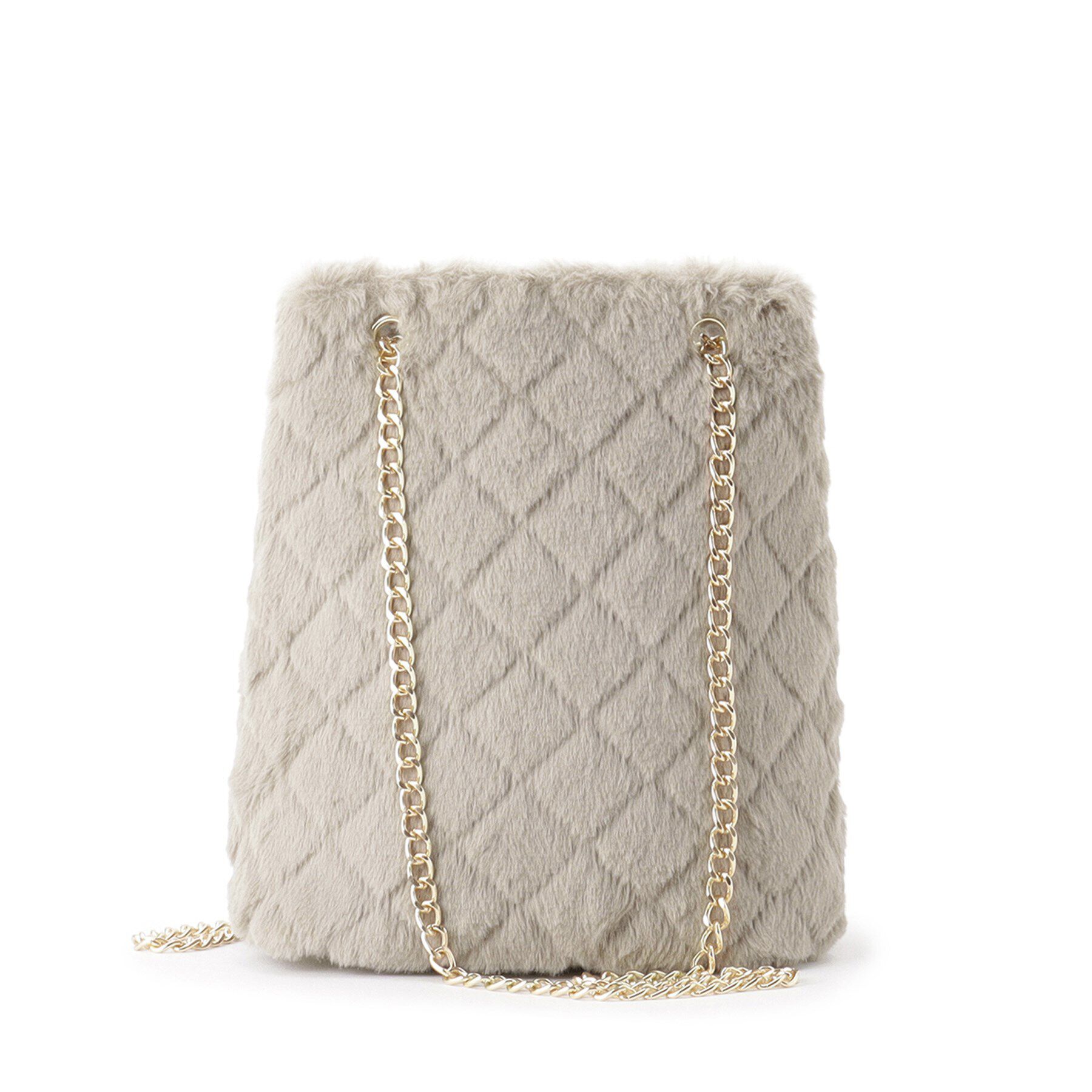 SHOO･LA･RUE「フェイクファーキルトショルダー」|ショルダー・メッセンジャー|