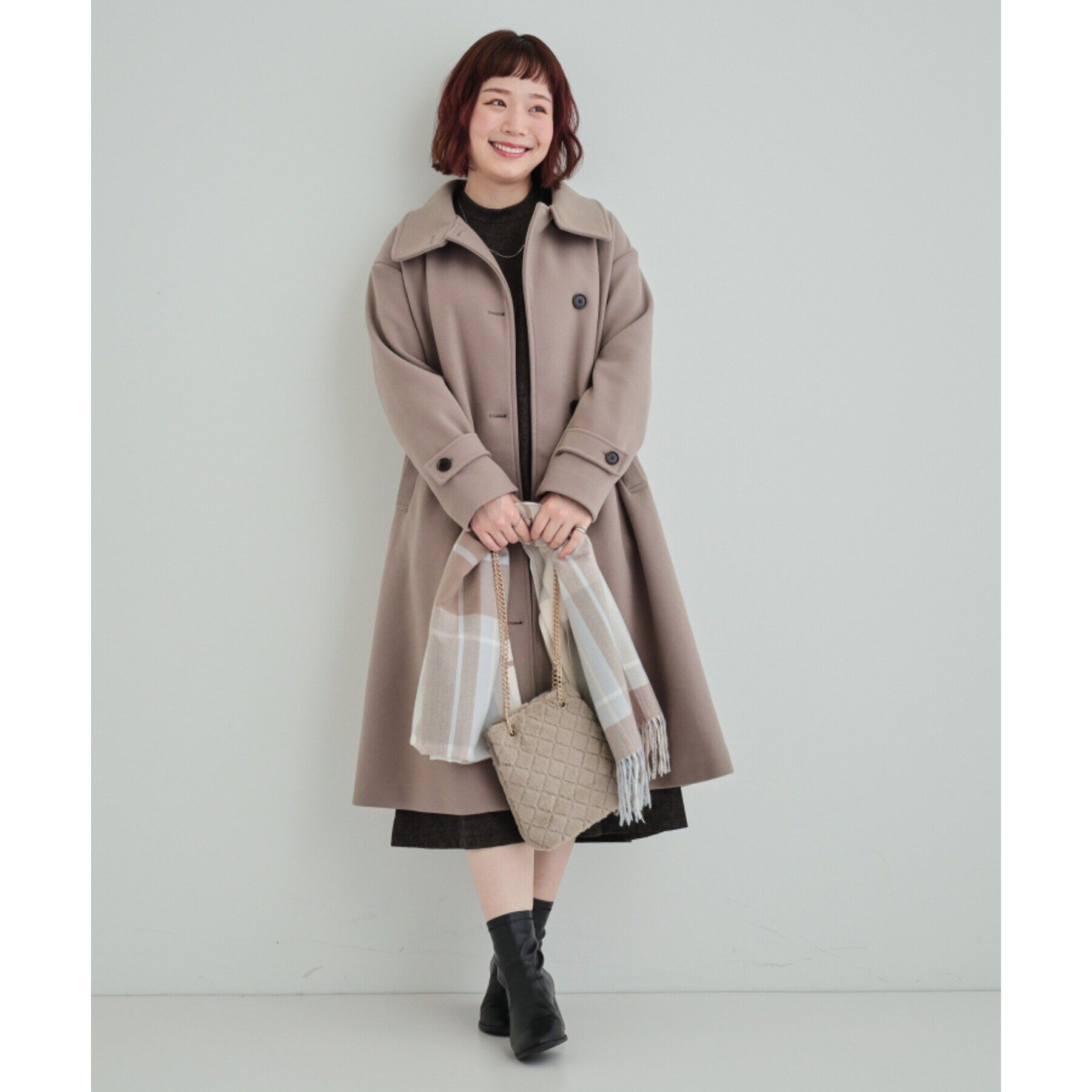 SHOO･LA･RUE「フェイクファーキルトショルダー」|ショルダー・メッセンジャー|