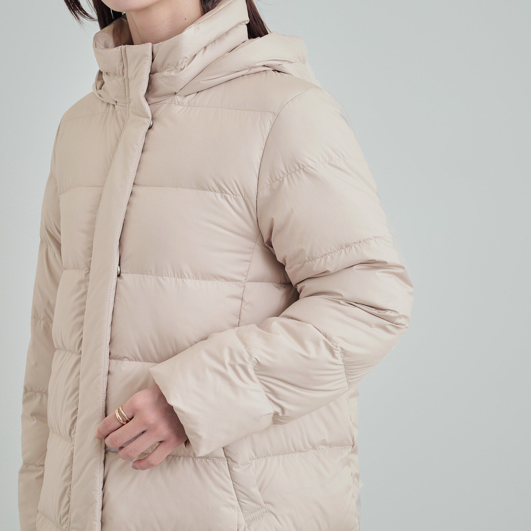 SHOO･LA･RUE「【洗える/撥水】10の欲張りを満たす ダウンコート」|ダウン|