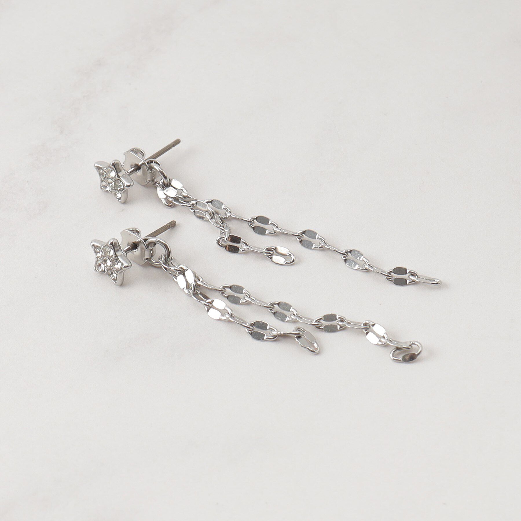 SHOO･LA･RUE「スターモチーフピアス」|ピアス|シルバー(006)