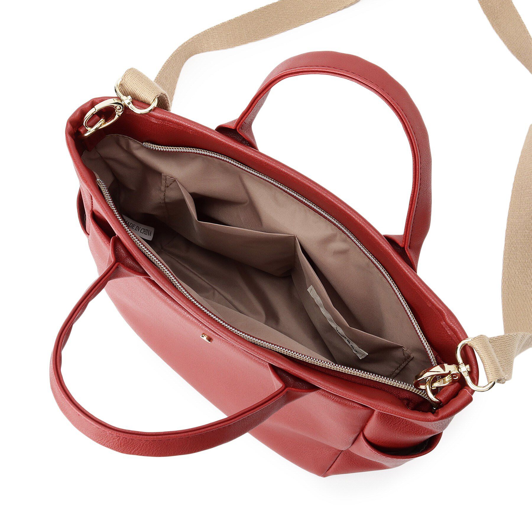 SHOO･LA･RUE「2WAYフロントポケットトートバッグ」|トートバッグ|