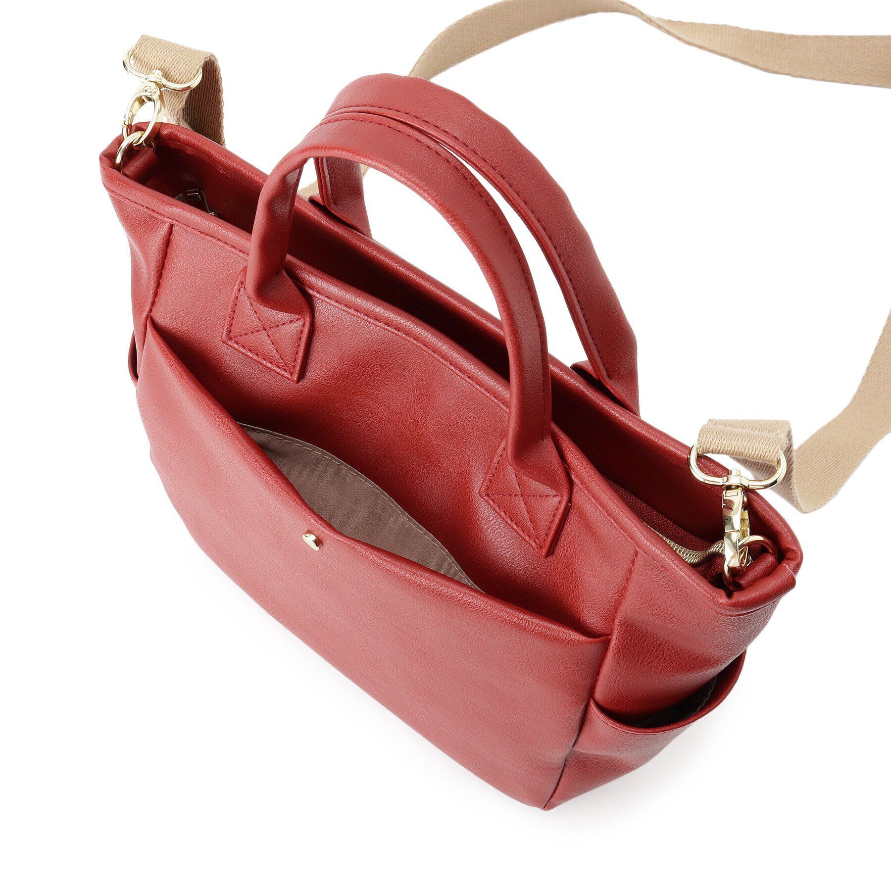 SHOO･LA･RUE「2WAYフロントポケットトートバッグ」|トートバッグ|