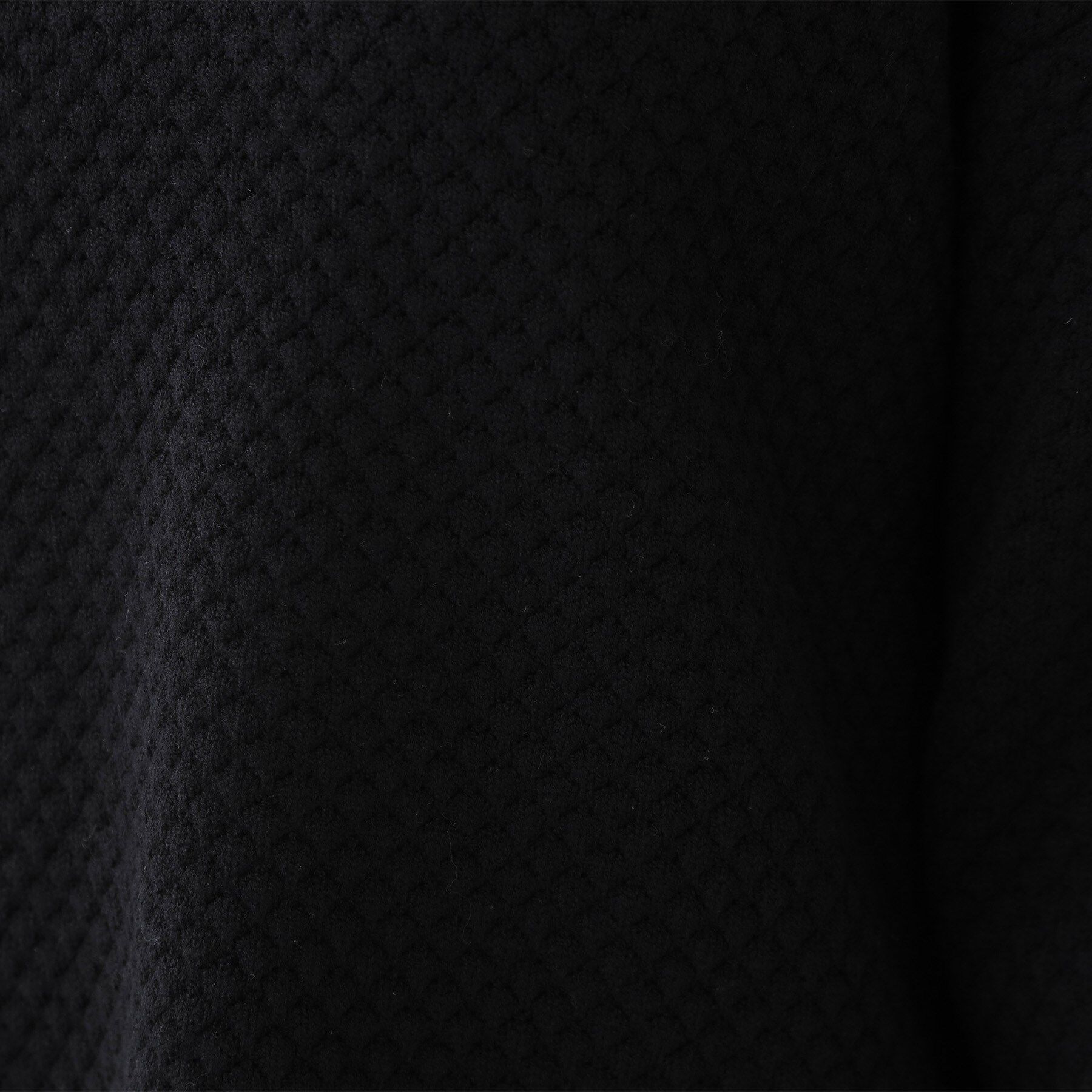 SHOO･LA･RUE「【高レビュー/洗える/S-LL】ポコポコの表面感が魅力 ラーベン柄ニット」|ニット・セーター|