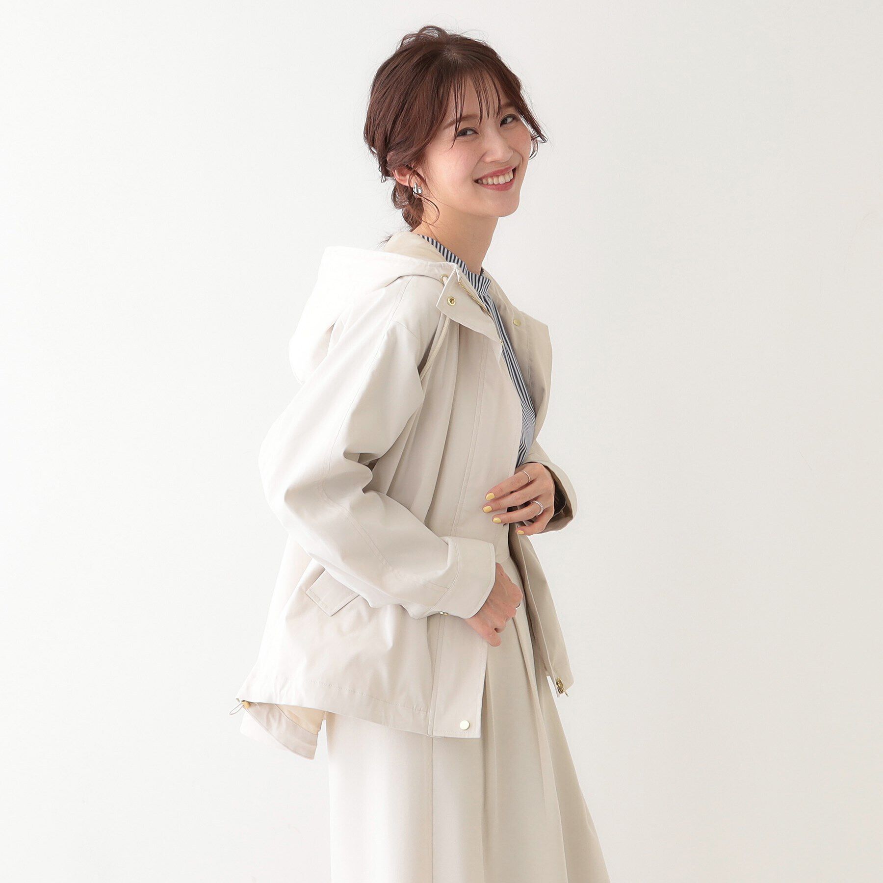 SHOO･LA･RUE「【S-LL/防花粉/撥水】かわいいもかっこいいも叶える 欲張りマウンテンパーカ」|ブルゾン・スタジャン|