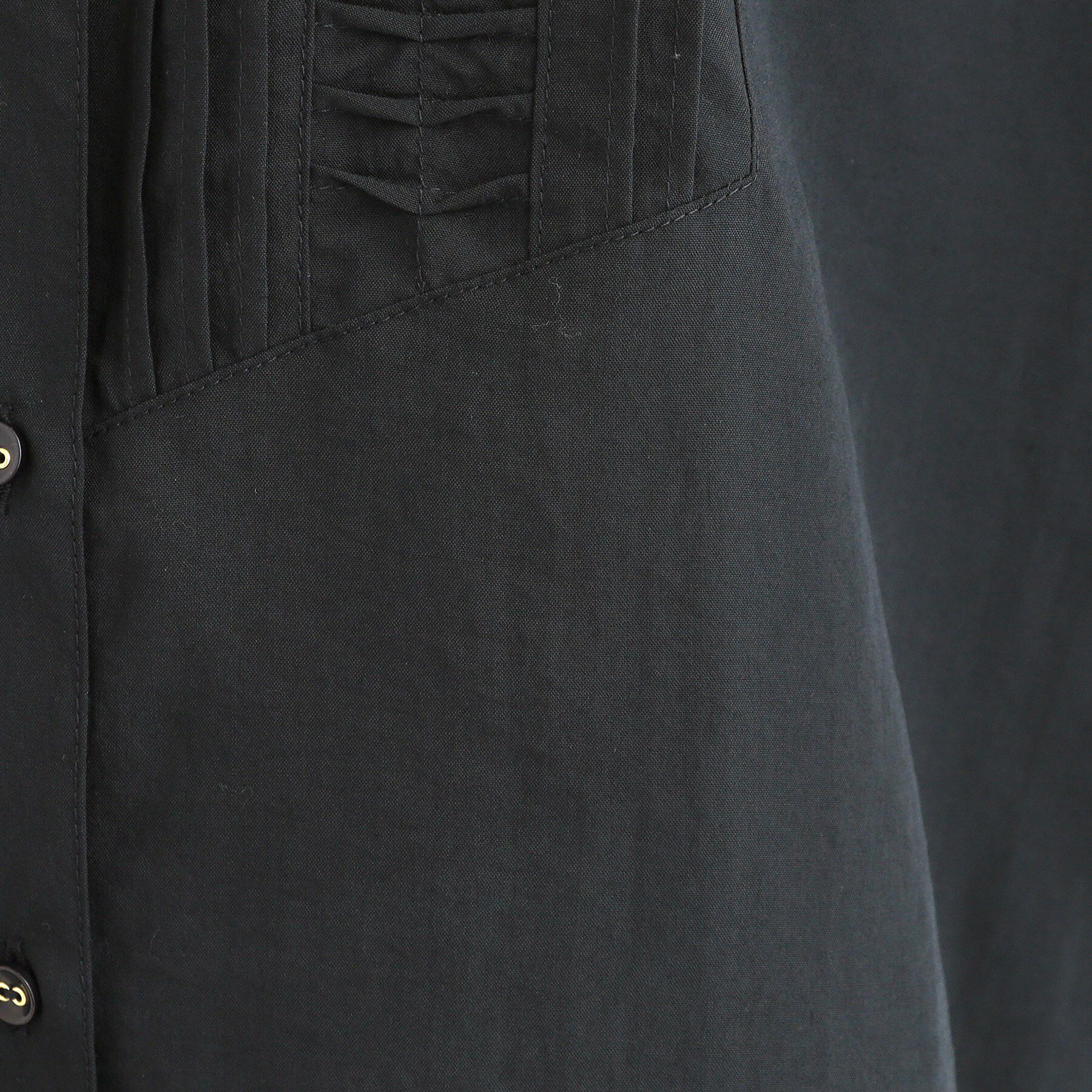 SHOO･LA･RUE「【S-LL】お顔周りを華やかに おりがみタックブラウス」|シャツ・ブラウス|