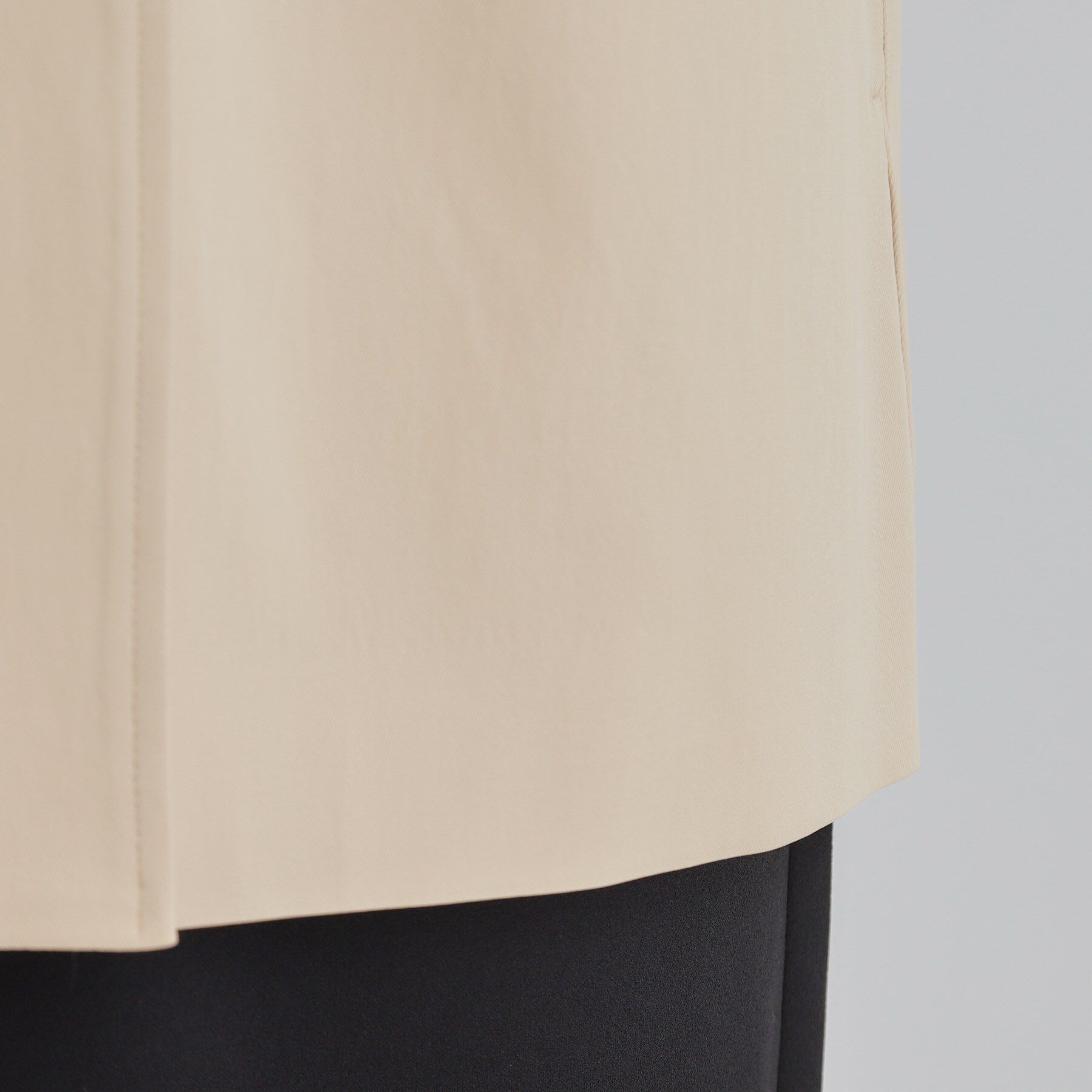 SHOO･LA･RUE「【S-LL/撥水】通勤やお出かけにも活躍 ミドルトレンチコート」|トレンチコート|