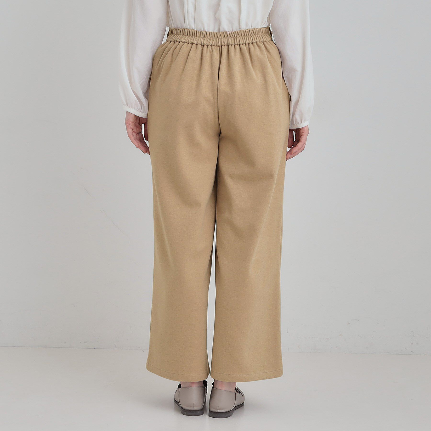 SHOO･LA･RUE「【洗濯機可/S-LL】あったか起毛ワイドパンツ」|その他|