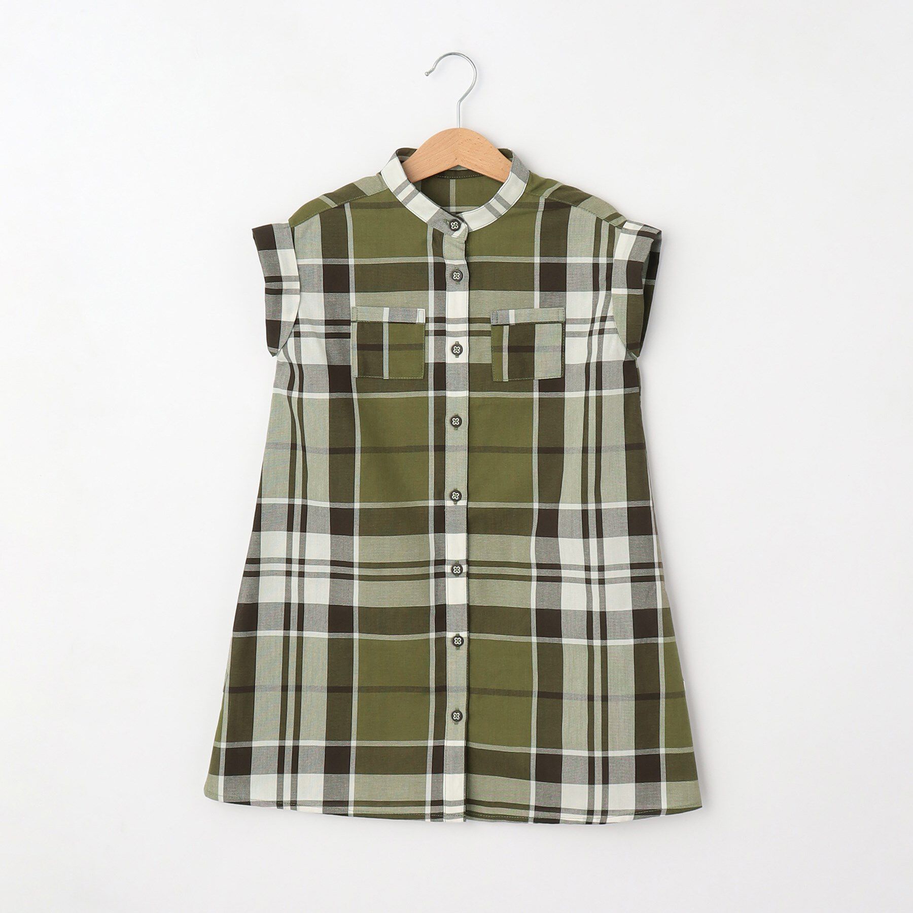Dessin「【リンクコーデ】チェック柄シャツワンピース」|ワンピース|
