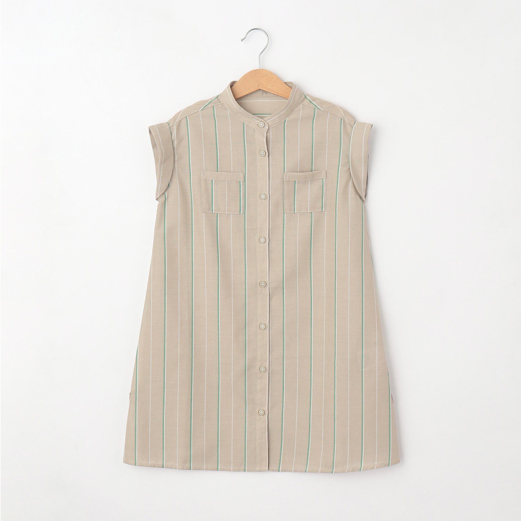 Dessin「【リンクコーデ】チェック柄シャツワンピース」|ワンピース|ライトベージュ(35