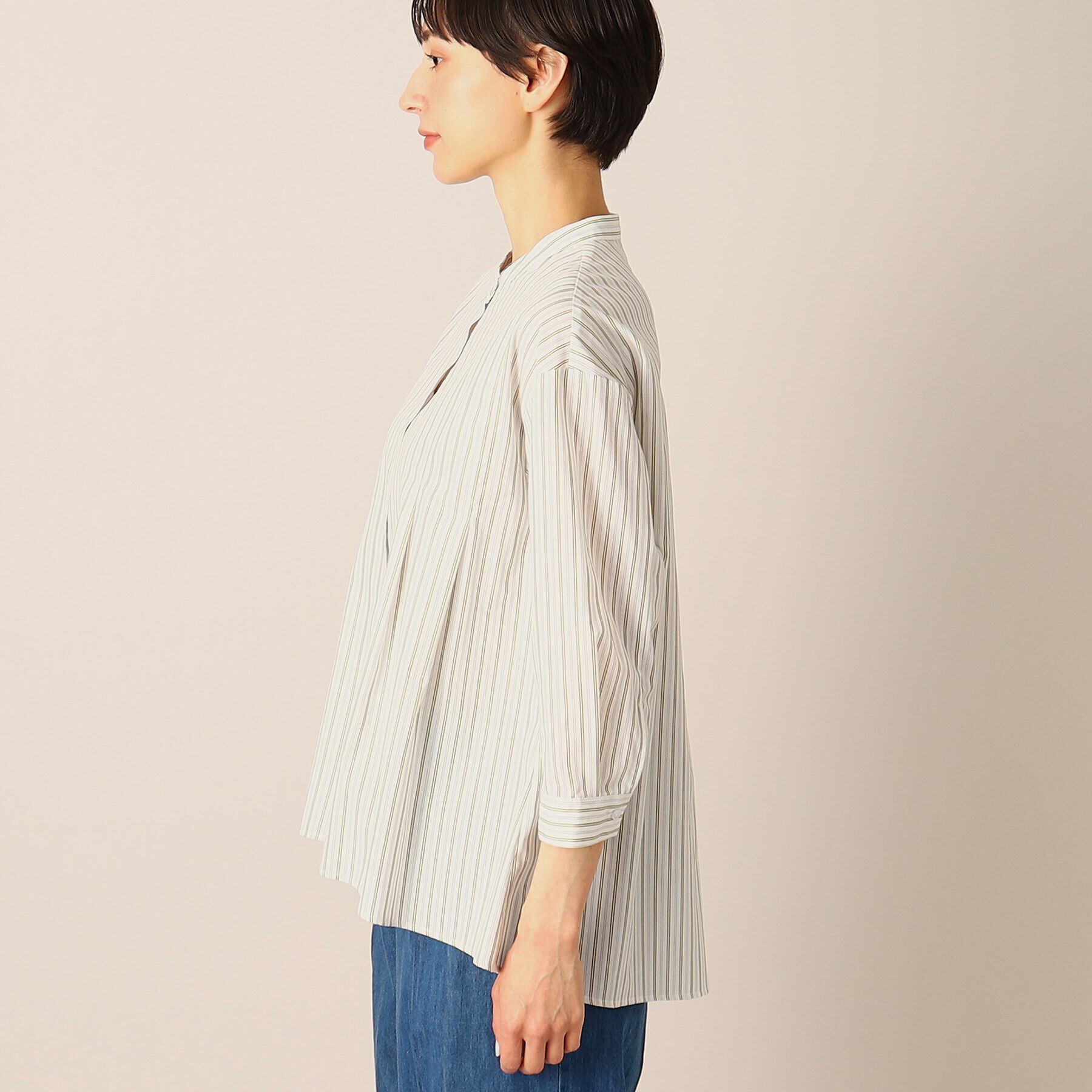 Dessin「【洗える】テントラインブラウス（XS～L）」|シャツ・ブラウス|