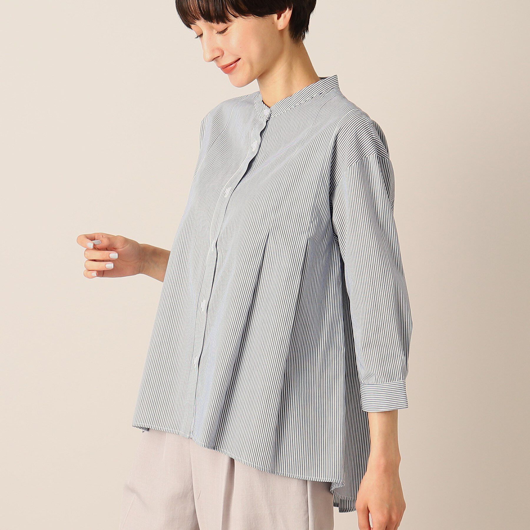 Dessin「【洗える】テントラインブラウス（XS～L）」|シャツ・ブラウス|