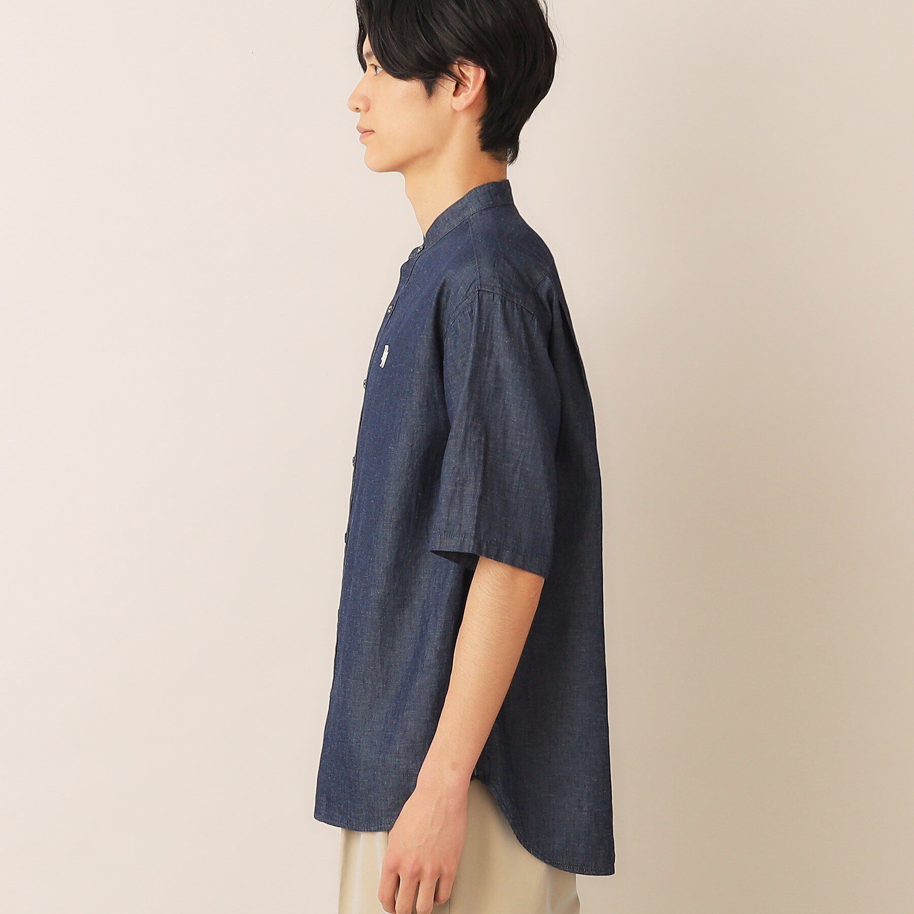 Dessin「綿麻デニムシャツ」|シャツ・ブラウス|