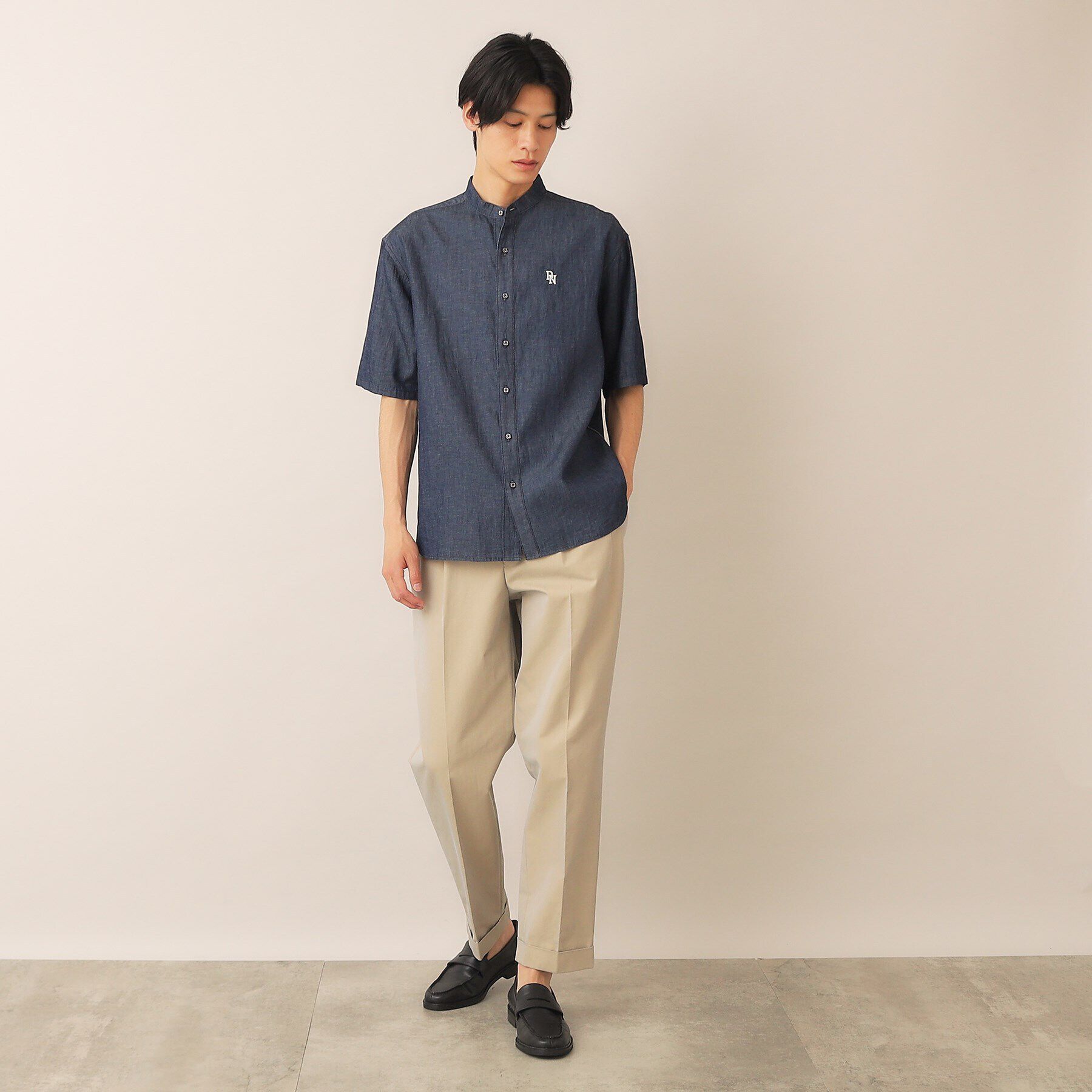 Dessin「綿麻デニムシャツ」|シャツ・ブラウス|