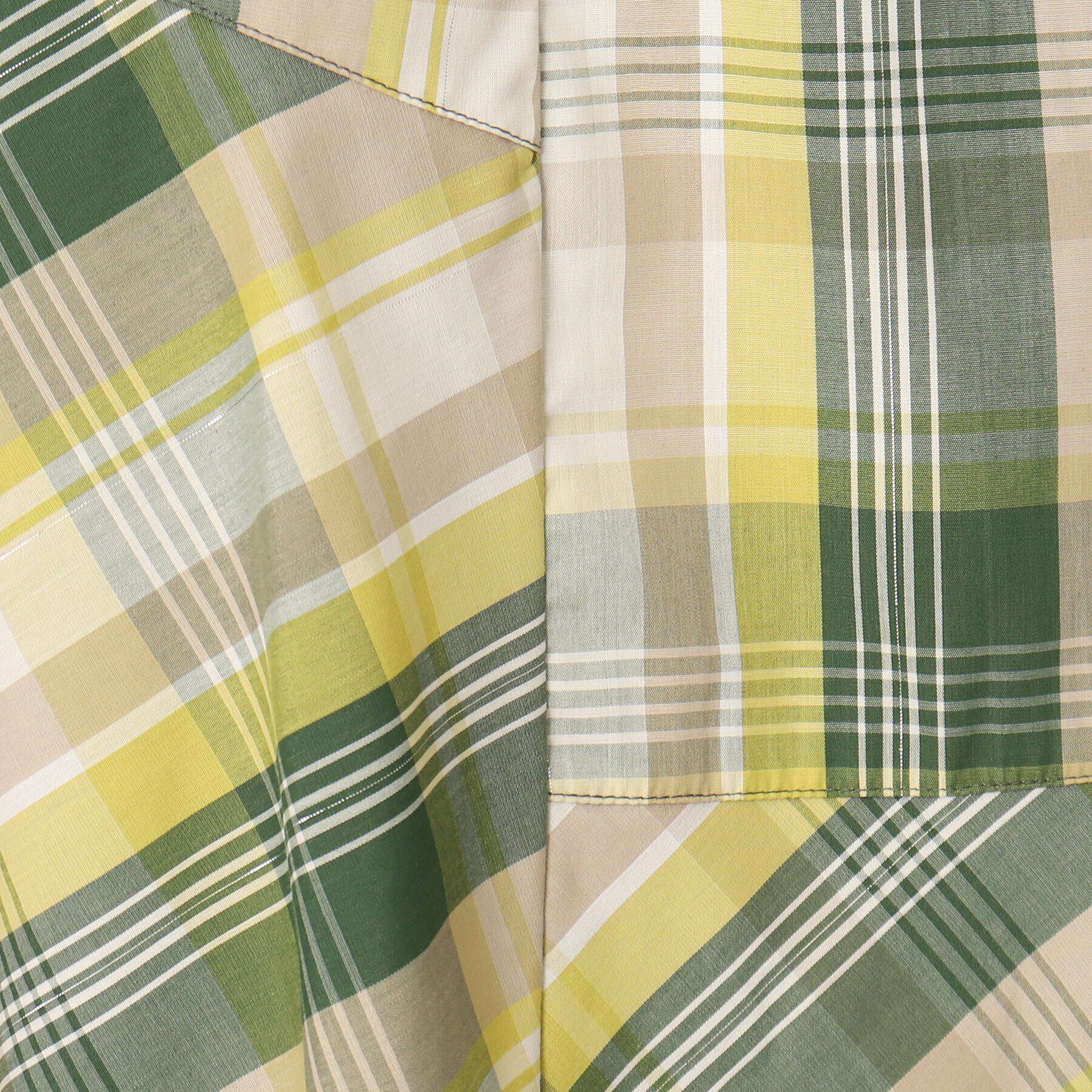 Dessin「【洗える】ラメチェック切替マーメイドスカート」|スカート|