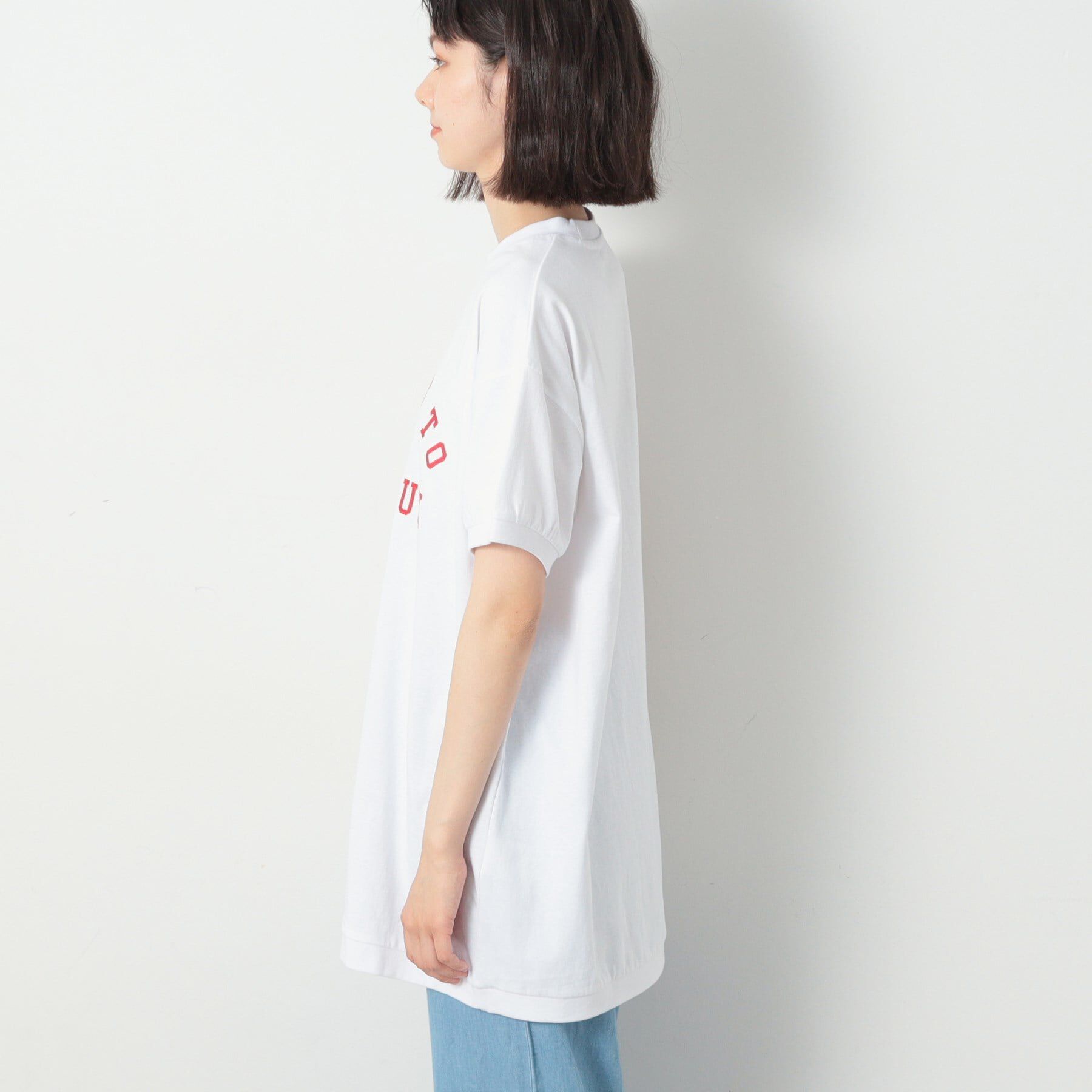 Dessin「【リンクコーデ】ロゴチュニックTシャツ」|Tシャツ・カットソー|