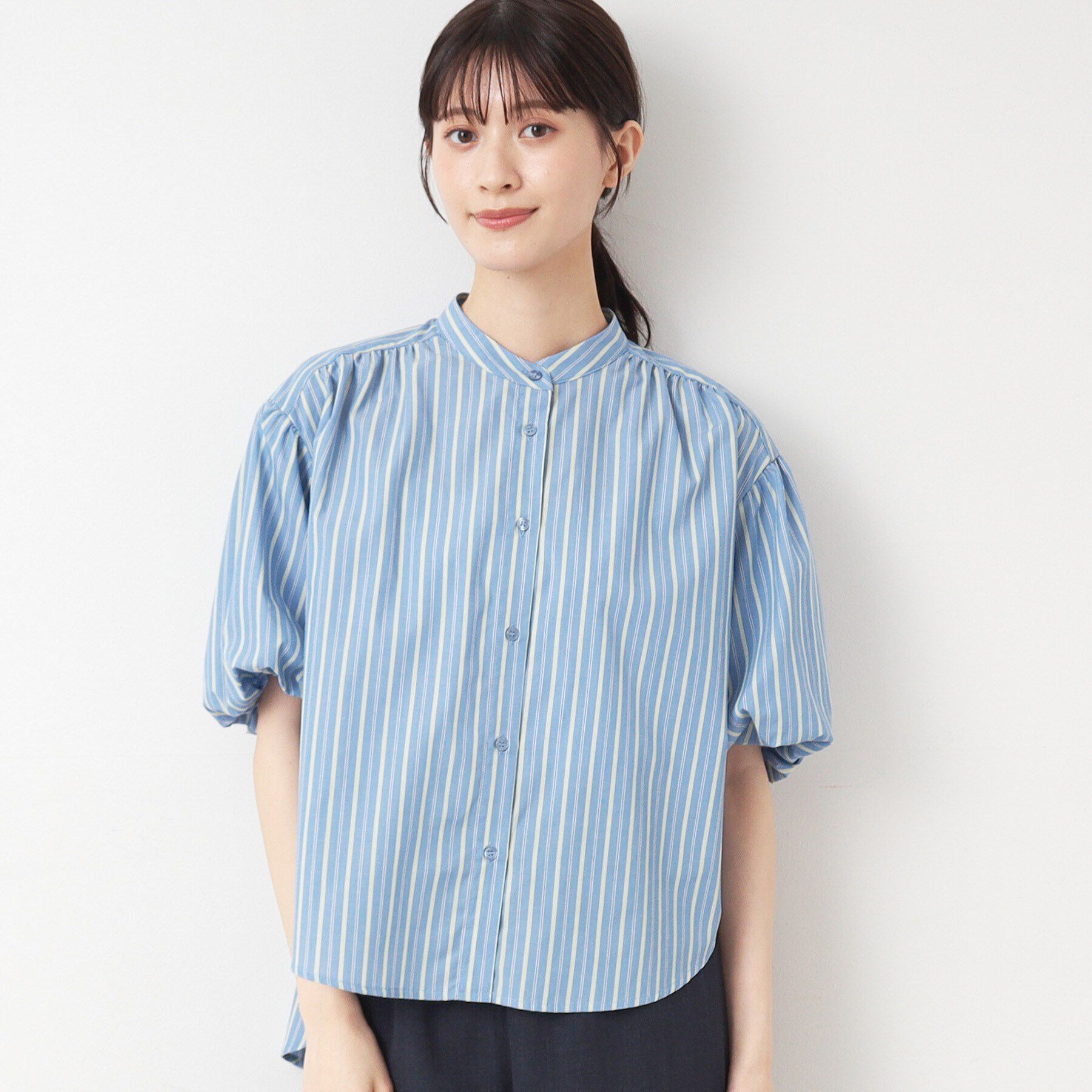 Dessin「【洗える】バルーンスリーブブラウス」|シャツ・ブラウス|