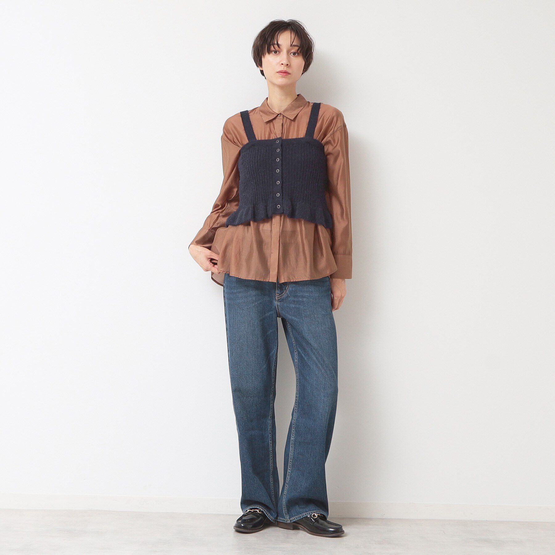 Dessin「【洗える】ニットビスチェ」|ベスト・ジレ|