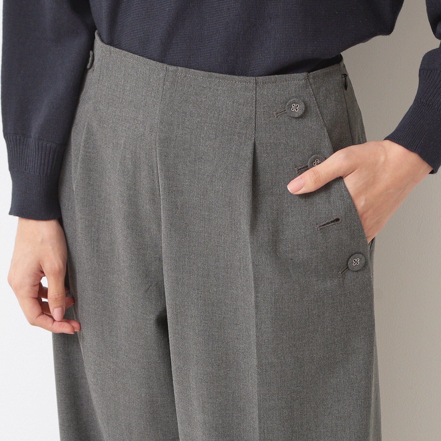 Dessin「【洗える】マリンワイドパンツ」|その他|