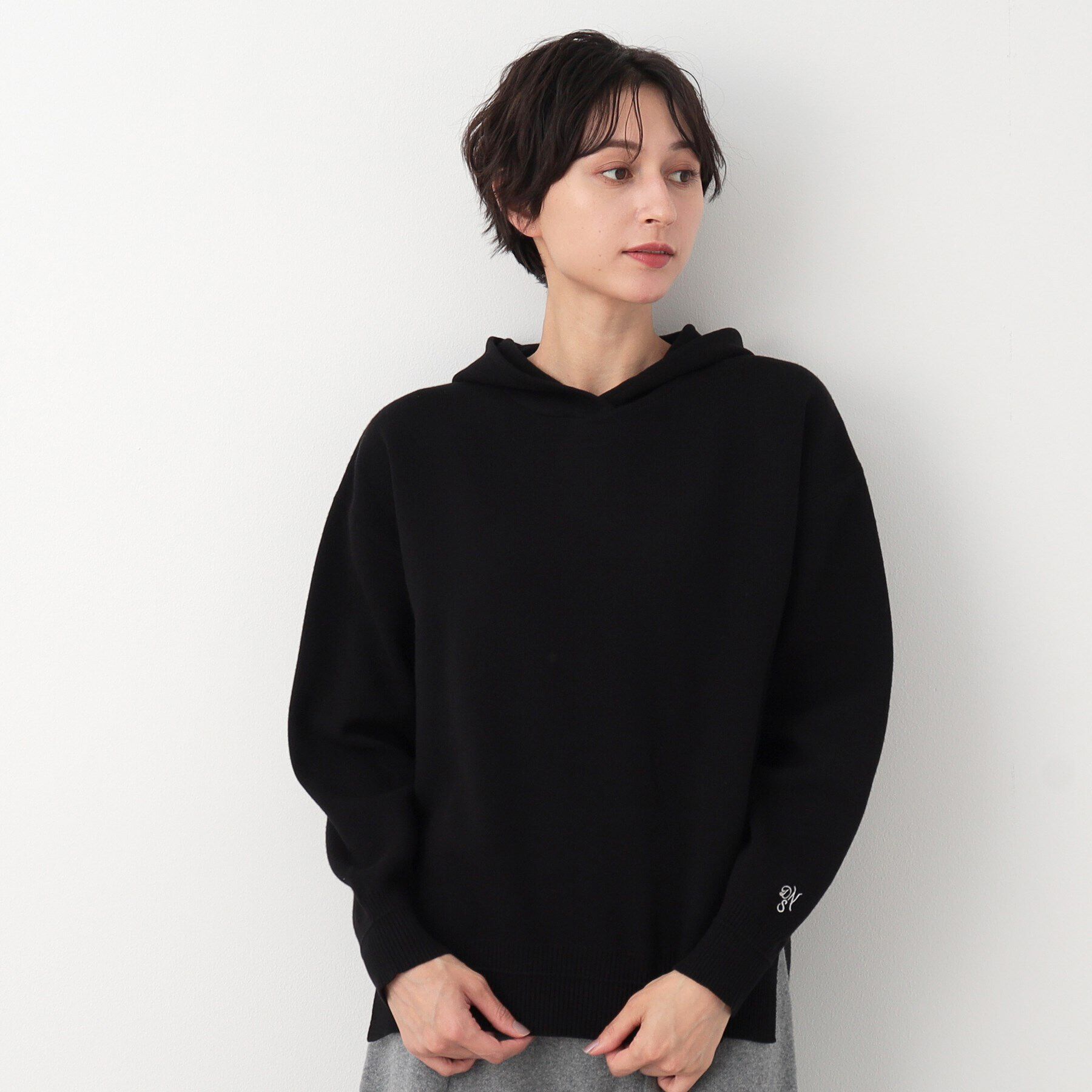 Dessin「【シリーズ累計1万枚！3シーズンOK・洗える】ちょうどいいパーカ」|ニット・セーター|